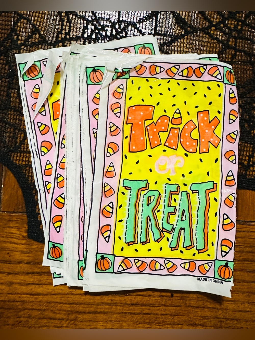 Vintage Halloween Trick or Treat Mini Goody Bags